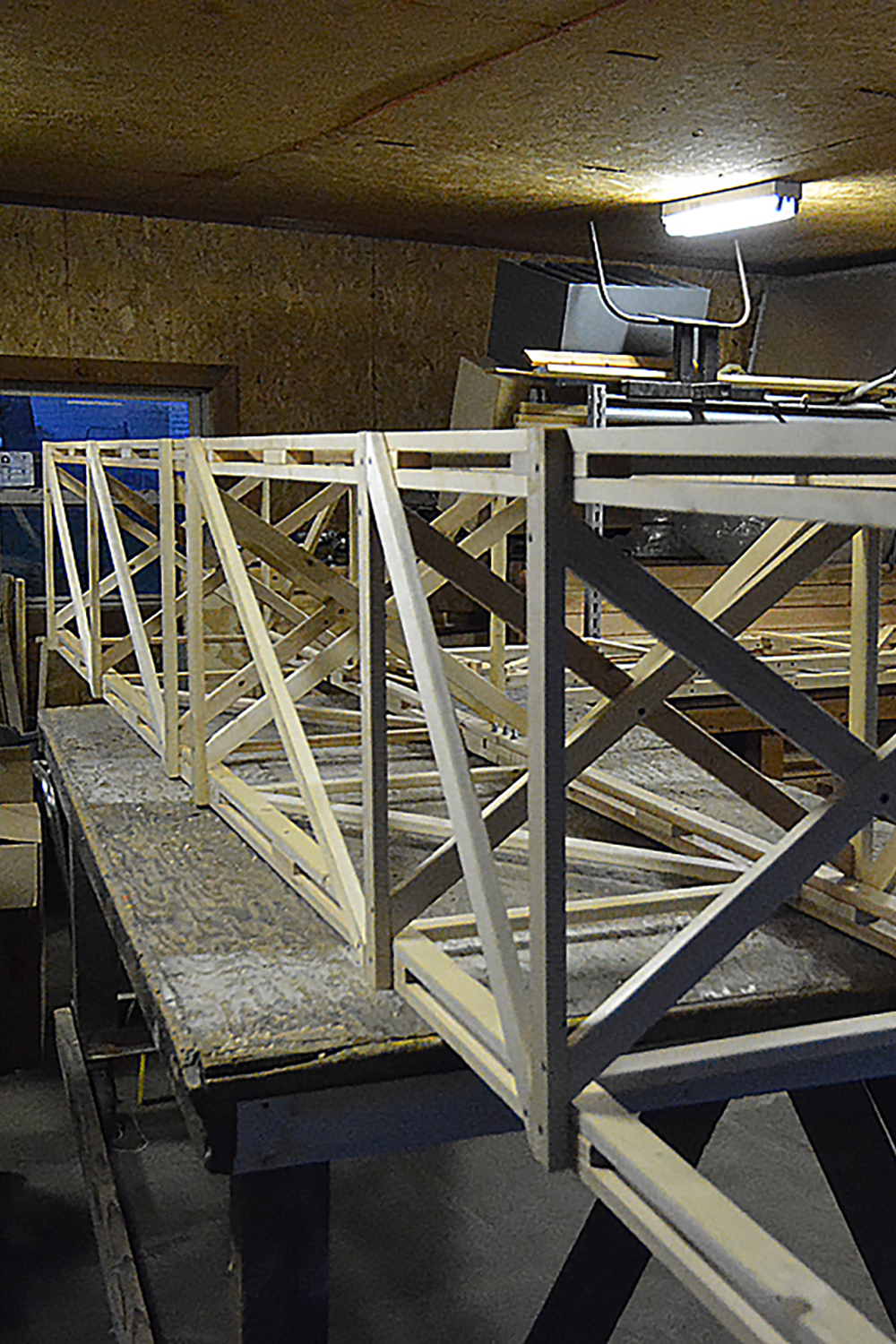 Building the Main Structure of Installation